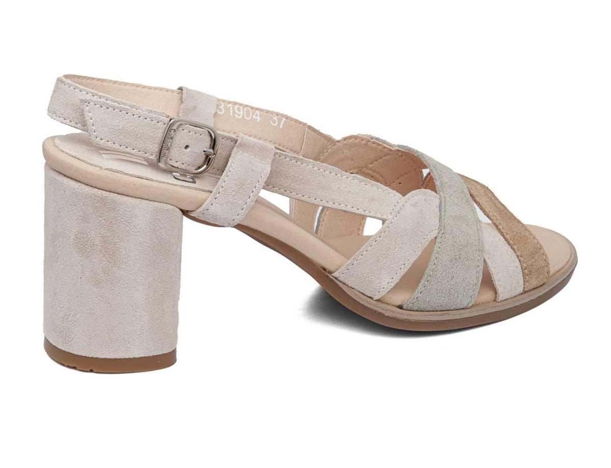 Callaghan 31904 Kanji Hakken Sandalen Dames Beige Groen Wit | WKZ1816WL
