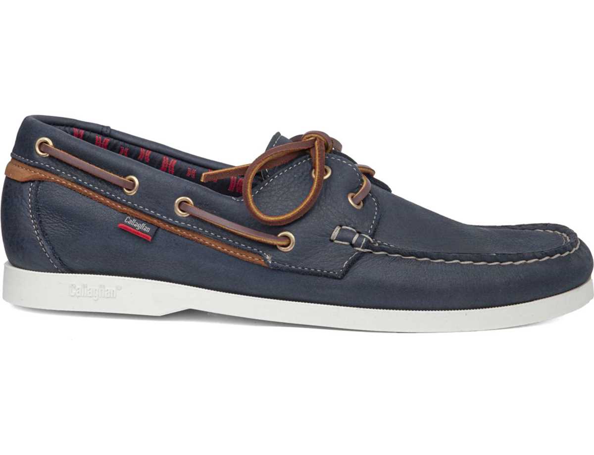 Callaghan 51603 Yate Bootschoenen Heren Blauw Bruin | FOY9865JC