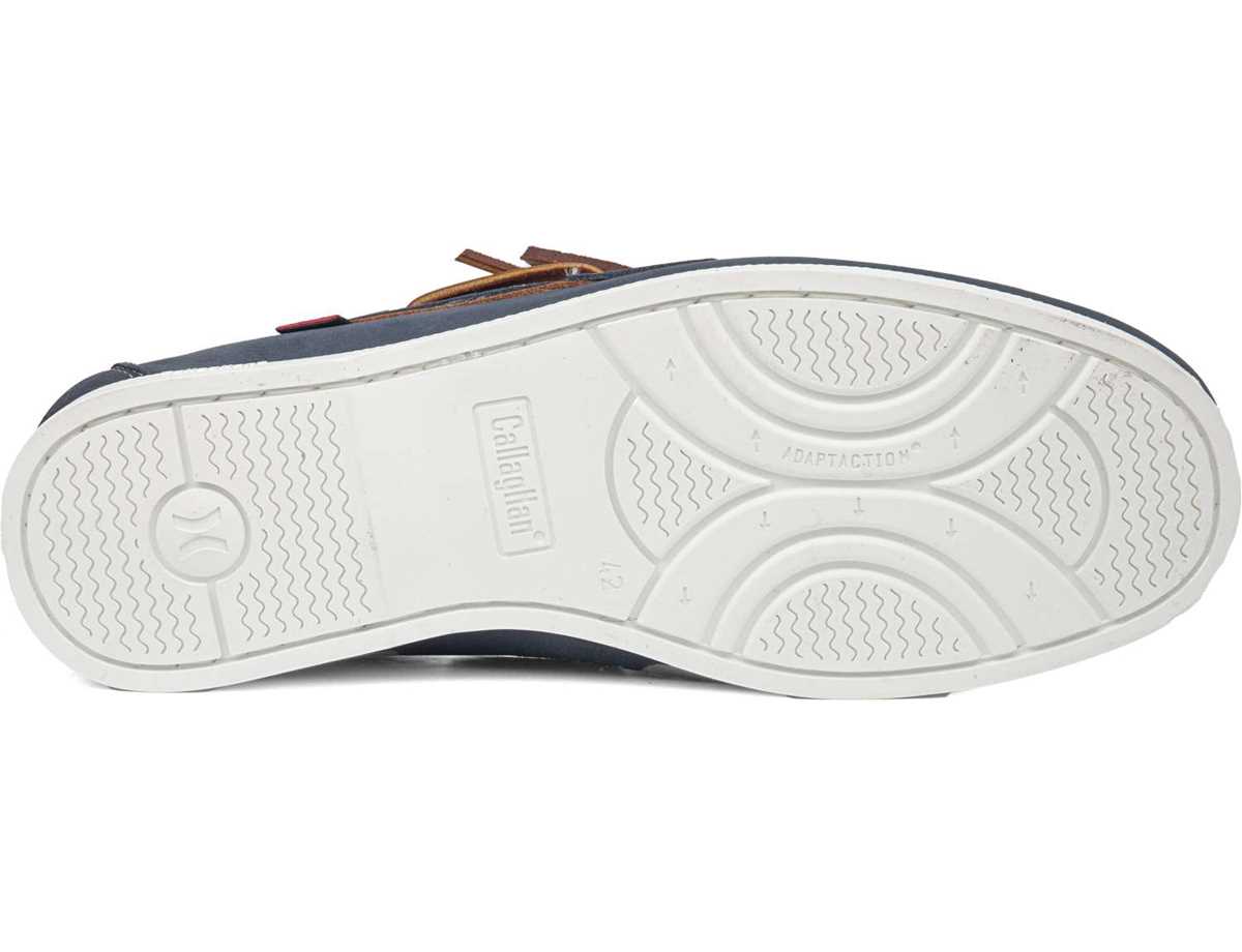 Callaghan 51603 Yate Bootschoenen Heren Blauw Bruin | FOY9865JC