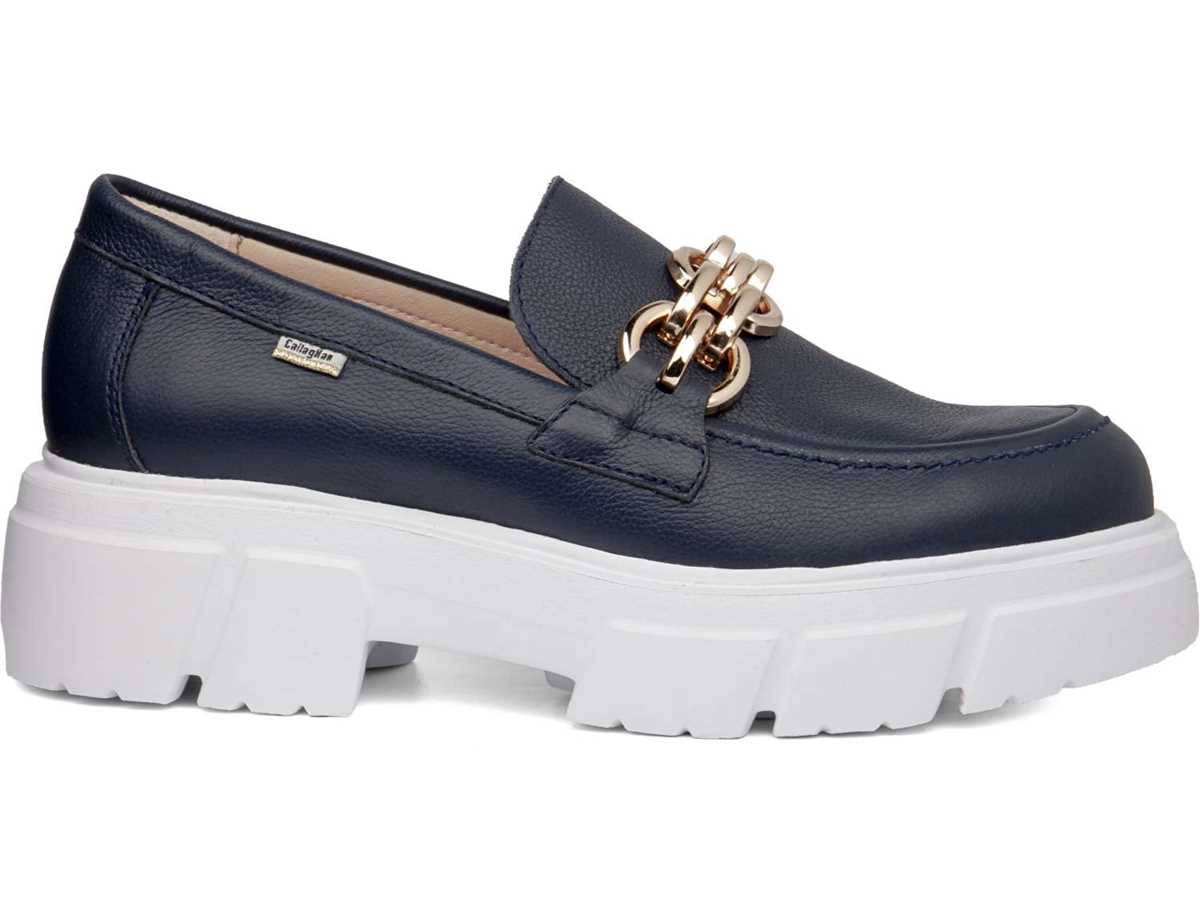 Callaghan 51906 Blondy Platform Schoenen Dames Blauw | IOA2085EE