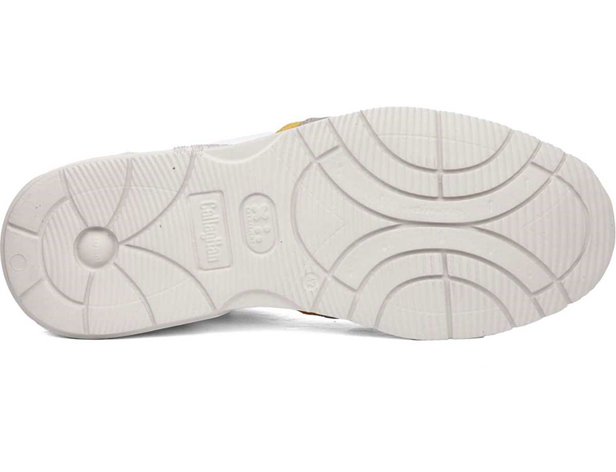 Callaghan 91324 Goliat S.I.Lase Sneakers Heren Grijs Wit Geel | FSK7792AE